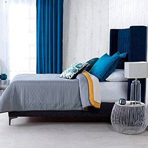 Edredón gris Vianney reversible